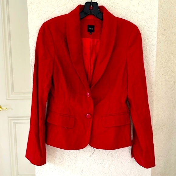 azulu blazer color red size s​​ - Picture 1 of 5